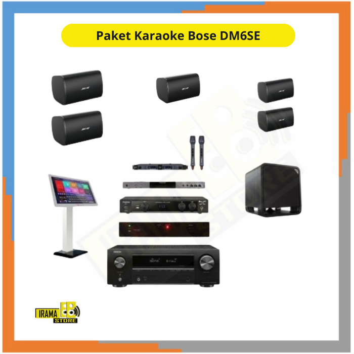 Paket Karaoke dan Home Theater Speaker Bose DM6SE A